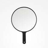 Black Round Hand Mirror