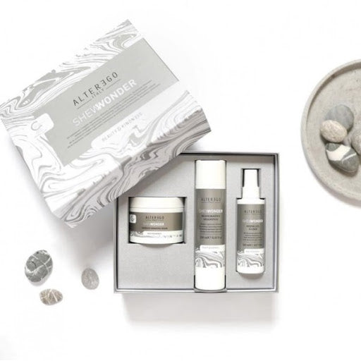 Shewonder Gift Box with Regenerating Shampoo, Shaping Mask and